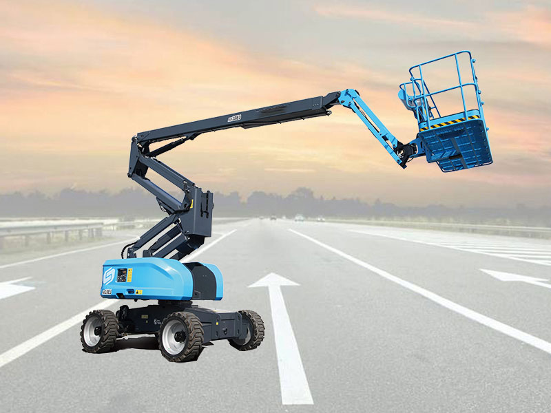 AB18EJ電動曲臂高空作業(yè)平臺